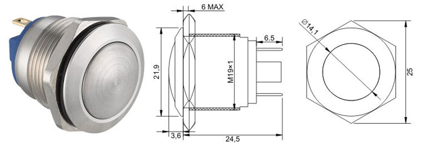 антивандальная GQ19b10j