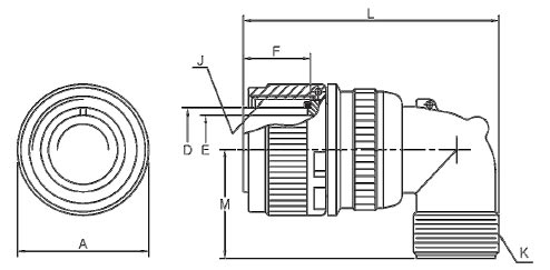 разъемы MS3108A