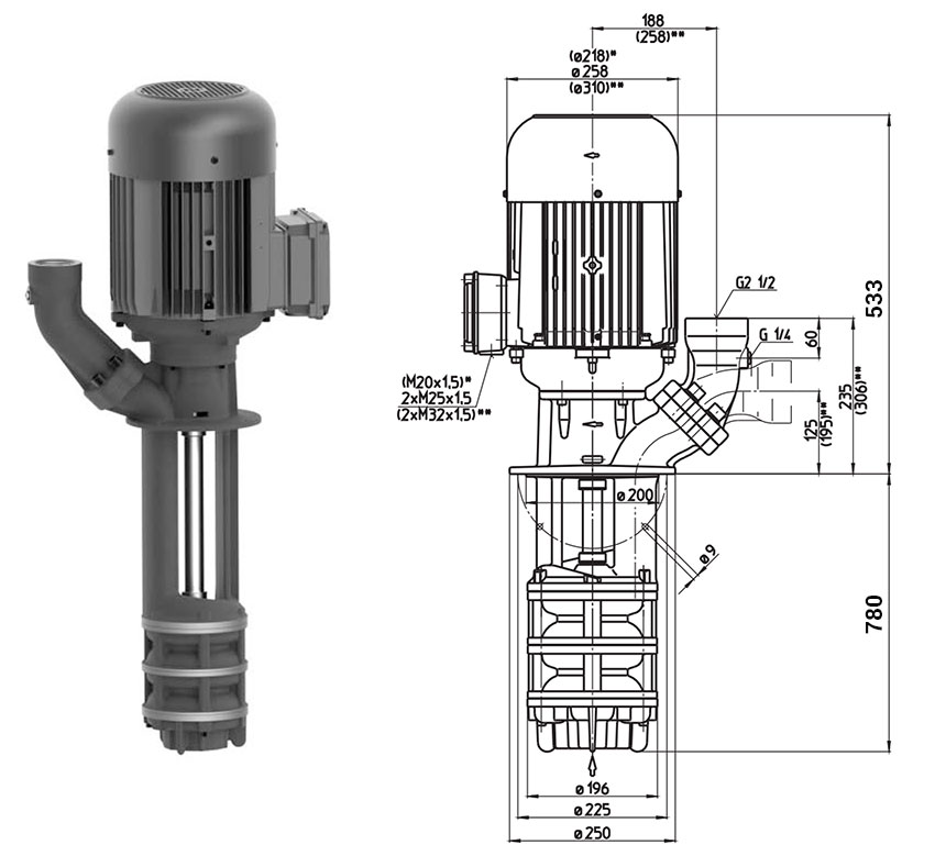 насос Brinkmann SAL1301-780+001