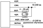 Схема подключения banner Q45U Увеличить