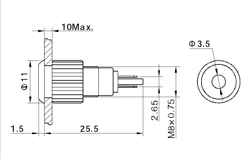 GQ8F-D размеры