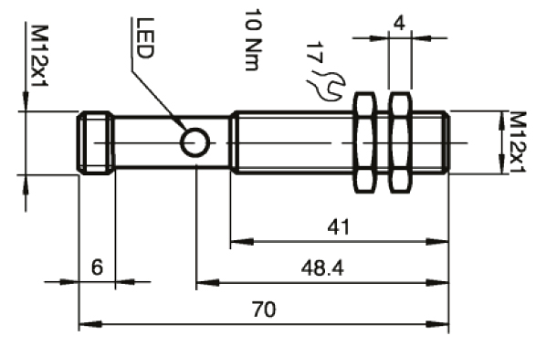 Ультразвуковой датчик Rock LGCB400-12GM-D1/D2-V1