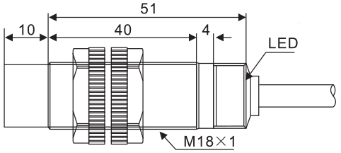 Цилиндрические индуктивные датчики Rock LM12/LM18/LM30