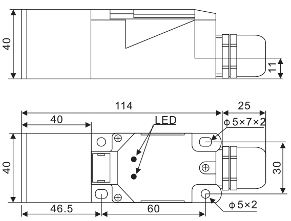 LEZ40 размеры