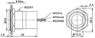 кнопки TS22d1