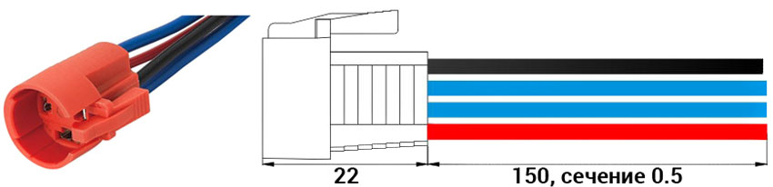 коннектор yijia 19a