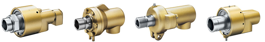 Поворотные соединения Maier для воды, воздуха, пара, масел и вакуума