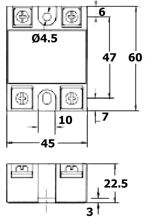 SSR-05DD размеры