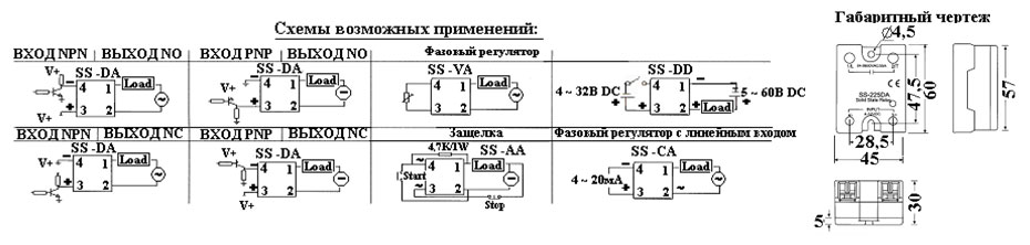 SS серия твердотельных реле