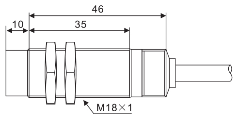 Цилиндрические индуктивные датчики Rock LM18F08 (M18)